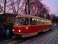 Mikulášská tramvaj U Zvonu 5. 12. 2015