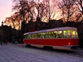 Mikulášská tramvaj U Zvonu 5. 12. 2015