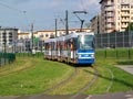 Pvodn norimbersk tramvaj MAN / Duewag N8S-NF pijd na konenou Czerwone Maki 26. 6. 2015