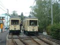 Kiovni dvou voz na trati na Pstlingberg - 14. 9. 2003