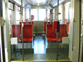 Pohled do interiru tramvaje MGT-K 14. 10. 2007