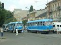 Modernizovan vozy v ulicch Odsy 27. 8. 2003
