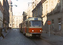 Souprava 101+102 (EX Praha 6326+6393) v Prešovské ulici 29. 10. 1994
Foto: J. Hertl