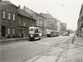 Vůz č. 115 při poslední jízdě vozů T1 v Plzni na Slovanské třídě 4. 4. 1987
Foto: M. Režný