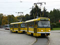 Souprava T3 č. 187+188 naposledy zatahuje do vozovny 10. 10. 2012