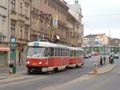 Souprava 206+207 v zastávce Anglické nábřeží, Pražská 29. 4. 2002