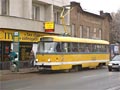 Vůz T3M č. 213 po VP na Mikulášském náměstí 27. 11. 2004