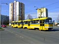 T3M č. 247+246 na lince č. 2 přijíždí do zastávky Ulice Terezie Brzkové 5. 4. 2007