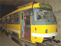 Vůz č. 252 ve vozovně Slovany 7. 11. 2004
Foto: S.K.