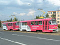 Souprava T3P 262+263 na Košutce 10. 8. 2002