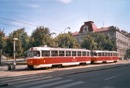 Souprava 262+263 na Chodském náměstí 19. 8. 2000