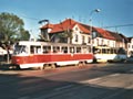 Dočasná souprava 262+265 na Slovanské třídě 3. 10. 2001