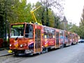 KT8D5-RN2P č. 293 na koleji U Zvonu čeká na svůj křest 30. 10. 2007