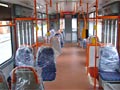 Interiér vozu KT8D5-RN2P č. 294 se sedačkami výrobce AIR ČENKOV - 18. 9. 2007