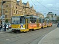 KT8D5 č. 295 s reklamou na 10. mezinárodní folklorní festival - sady Pětatřicátníků 23. 5. 2006