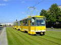 KT8D5 č. 295 při první zkušební jízdě po velké prohlídce - Slovanská alej 4. 8. 2007