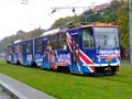 KT8D5 č. 299 s reklamou na Evropu 2 odstavená na Slovanské aleji -  21. 10. 2006