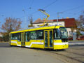 Vario č. 333 přijíždí při zkušební jízdě na Světovar 12. 10. 2010