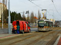 Demontáž automatu Cale v zastávce Majakovského 25. 2. 2012