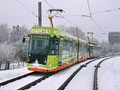 Souprava 361+337 v zastávce Severka 8. 12. 2021