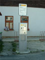 Parkovací automat Cale na Kvildě 19. 7. 2003