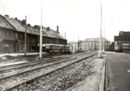 Stará i nová trať na Přemyslově třídě v listopadu 1988
Foto: M. Lindner