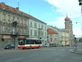 Autobus náhradní dopravy na Klatovské třídě 7. 5. 2005