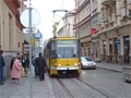 Vůz KT8D5 č. 293 na lince č. 1 v Solní ulici 4. 11. 2005