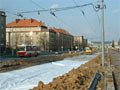 Nové podloží s izolační vrstvou - Slovanská alej 20. 4. 2006