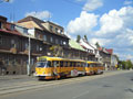 T3M č. 209+210 na výlukové lince 1/4 na Klatovské třídě 26. 8. 2007 
Foto: M. Kratochvíl