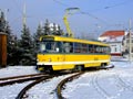 T3M č. 213 v obratišti Mozartova 10. 1. 2009