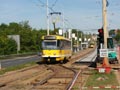 Vůz č. 254 zdolává kaliforňan na Karlovarské 17. 5. 2009