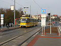 K3R-NT č. 313 v zastávce Lékařská Fakulta, Karlovarská 5. 12. 2009