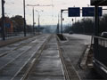 Plánovaný výjezd z tramvajové zastávky pro autobus ve směru do centra zůstane nevyužitý? 5. 12. 2009