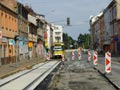 Wana č. 326 před začátkem rekonstruovaného úseku Slovanské třídy 8. 8. 2010