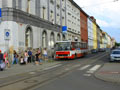 Karosa 424 ve výstupní zastávce v Radyňské ulici 8. 6. 2010