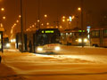 Autobus náhradní dopravy - Solaris č. 508 přijel na Košutku  1. 12. 2010