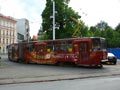 KT8D5-RN2P č. 298 linky č. 4 jedoucí odklonem kolem Zvonu 14. 7. 2011