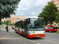 Citelis 519 na lince 4A v přeložené zastávce Karlovarská v Sokolovské ulici 2. 7. 2011