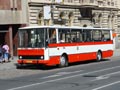 Historický autobus Karosa B731 č. 348 v zastávce U Práce, Americká 16. 6. 2012