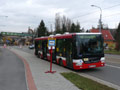 Autobus náhradní dopravy na lince č. 2A v dočesné zastávce Malesická 31. 3. 2012, 
foto: MK2