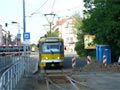 Odkrytá výhybka na konečné Bory 24. 5. 2012, foto: F.V.