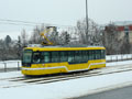 Vario LFR.S č. 348 za zastávkou Okounová 24. 2. 2013