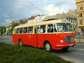 Historický autobus Škoda RTO č. 51 v sadech Pětatřicátníků 4. 5. 2013