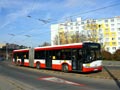 Autobus náhradní dopravy č. 515 ve Skvrňanech 26. 10. 2013