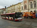 SU 18 č. 522 na náhradní dopravě za tramvaj při výluce 16. 8. 2014, foto: FV