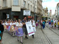 Průvod folklorního festivalu 14. 6. 2014, foto: F.V.