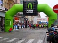 Start půlmaratonu na náměstí Republiky 10. 10. 2015