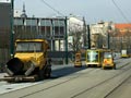 Asfaltování v Pražské ulici 24. 3. 2015