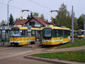 Souprava 316+245 a vůz 338 na konečné Košutka 23. 4. 2016